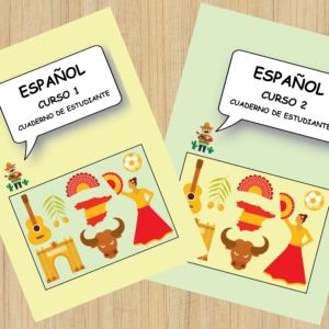 Hispaania keele töölehtede kogumik, 1. ja 2. osa